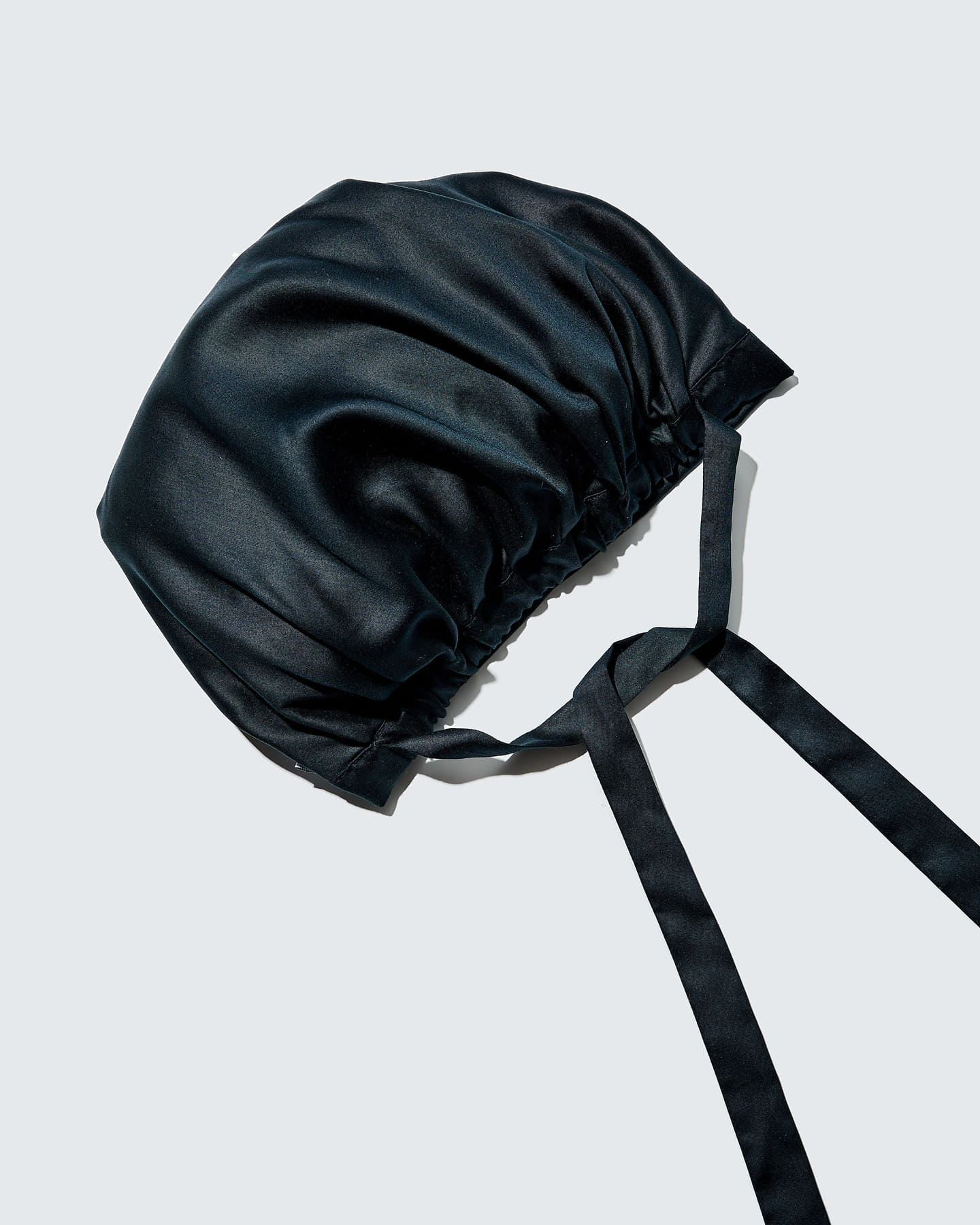 Bamboo Hair Bonnet, Jet Black